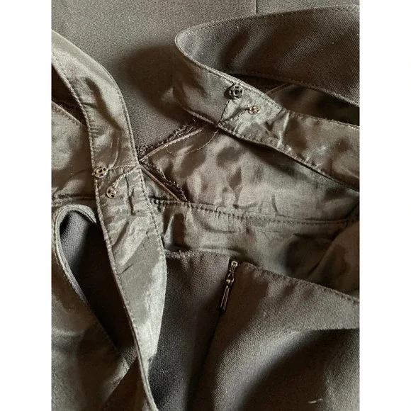 Jones New York Woman’s black dress size 16 sleeveless black lace bead PO w tags - Picture 15 of 16